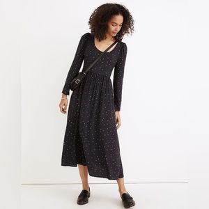 Alicia Long Sleeve Scoop Neck Dress